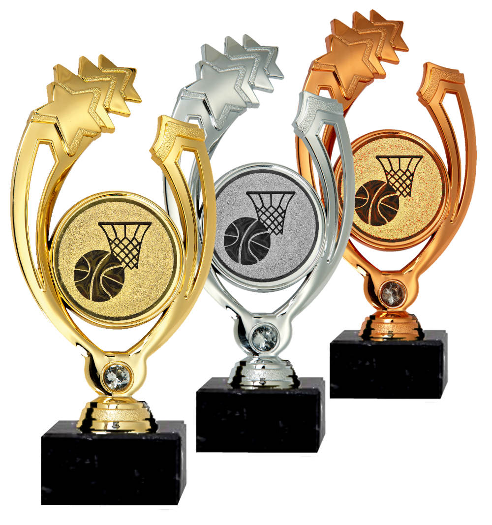 Glaspokale mit Gravur, Glastrophäen, Glasawards, 3D Foto Glasgravur, Pokale:  Basketballtrophe SP.30