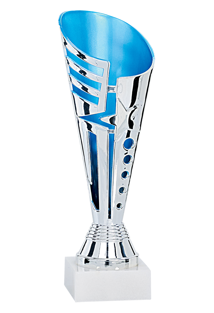 Glaspokale mit Gravur, Glastrophäen, Glasawards, 3D Foto Glasgravur, Pokale:  Pokal Genua